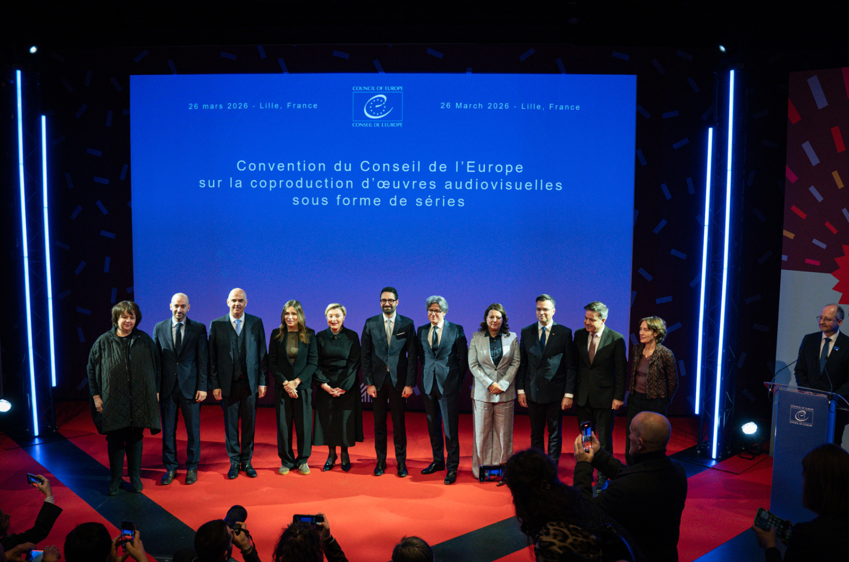 Un premier accord de coproduction pour les séries