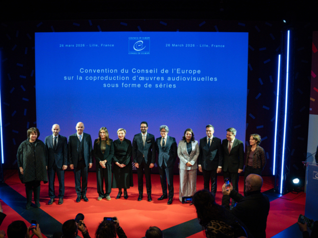 Un premier accord de coproduction pour les séries